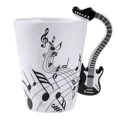 Taza Musical Guitarra Eléctrica