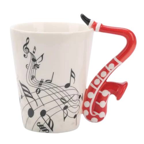 Taza Musical Saxofón