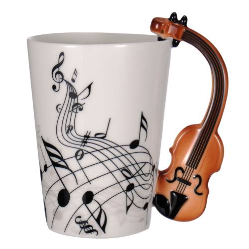 Taza Musical Violín